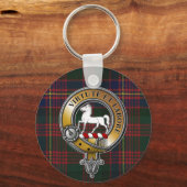 Cochrane Tartan & Badge Sleutelhanger (Voorkant)