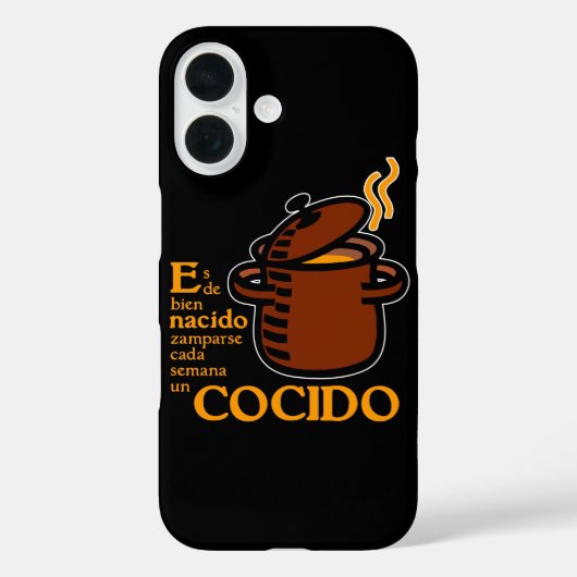 Cocido Case-Mate iPhone Case (Achterkant)