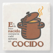 Cocido Stenen Onderzetter (Voorkant)