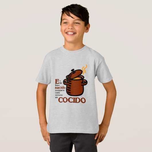 Cocido T-shirt (Voorkant volledig)