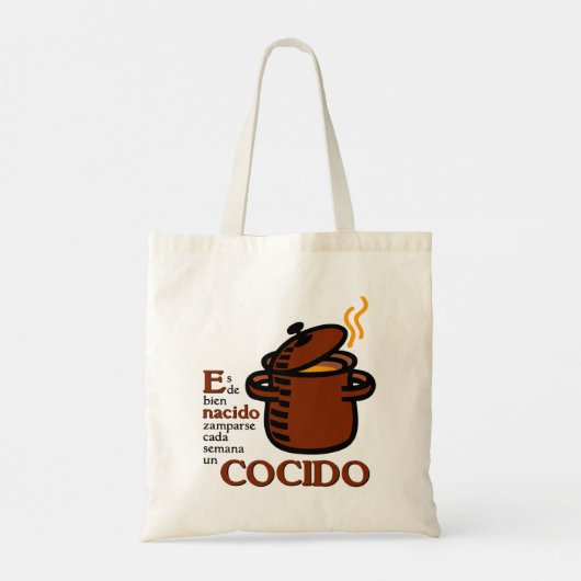 Cocido Tote Bag (Achterkant)