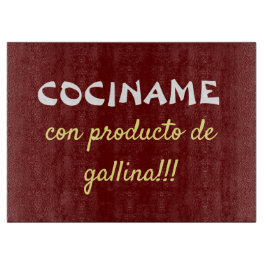 cociname con producto de gallina snijplank