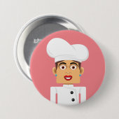 Cocinera Ronde Button 7,6 Cm (Voorkant /achterkant)