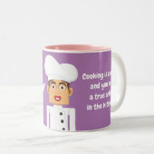 Cocinera Tweekleurige Koffiemok (Voorkant rechts)