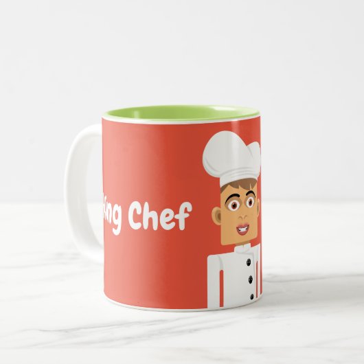 Cocinero Tweekleurige Koffiemok (Voorkant links)