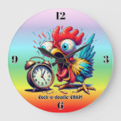 Cock-a-doodle-CRAP! Grote Klok (Voorkant)