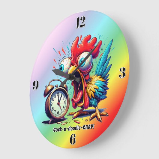Cock-a-doodle-CRAP! Grote Klok (Hoek)