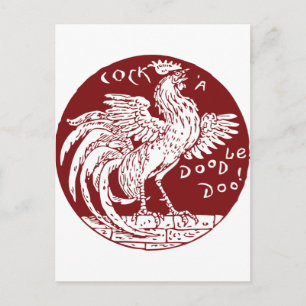 Cock-a-Doodle-Doo Briefkaart