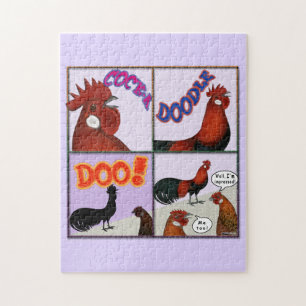 Cock-A-Doodle-Doo! Legpuzzel