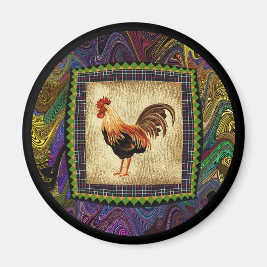 Cock-a-doodle-doo Magneet (Voorkant)
