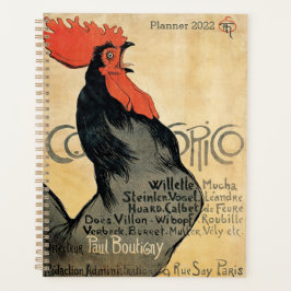 Cock-a-Doodle Doo, Rooster, Chicken, Poster Art Planner