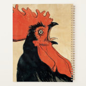 Cock-a-Doodle Doo, Rooster, Chicken, Poster Art Planner (Achterkant)