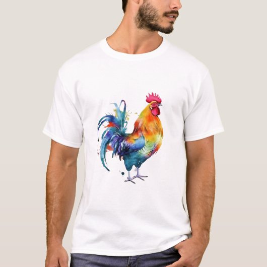 Cock-a-Doodle-Doo-T-shirt T-shirt (Voorkant)