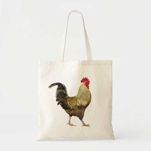 Cock-A-Doodle-Doo-tas Tote Bag (Voorkant)