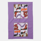 Cock-A-Doodle-Doo! Theedoek (Verticaal)