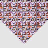 Cock-A-Doodle-Doo! Tissuepapier (Detail)