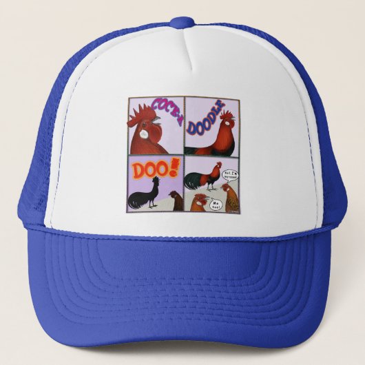 Cock-A-Doodle-Doo! Trucker Pet (Voorkant)