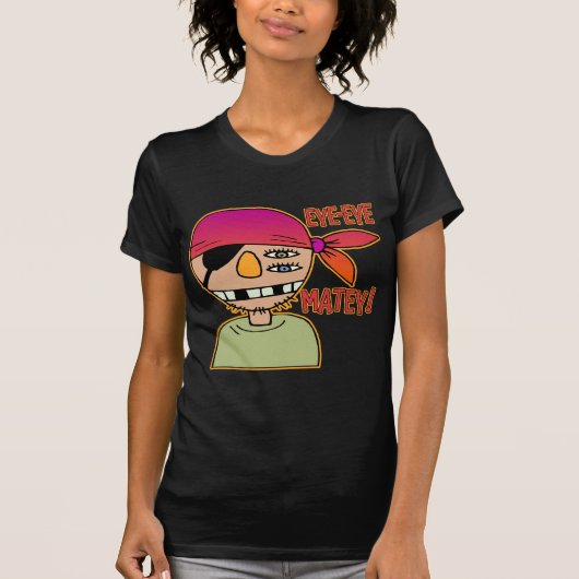 Cock-Eyed Pirate T-shirt (Voorkant)