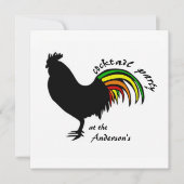 Cock-Tail-partijuitnodiging Kaart (Voorkant)