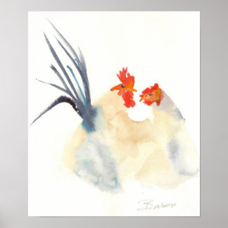 Cocka-doodle-lieve Poster