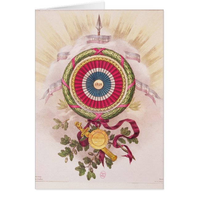 Cockade, embleem van 1848 (Voorkant)