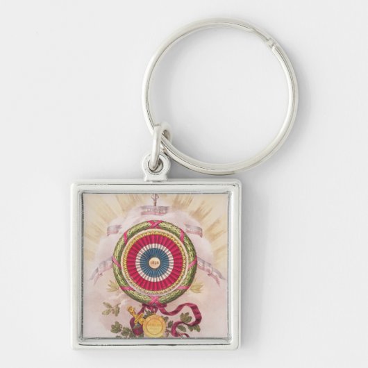 Cockade, embleem van 1848 sleutelhanger (Voorkant)