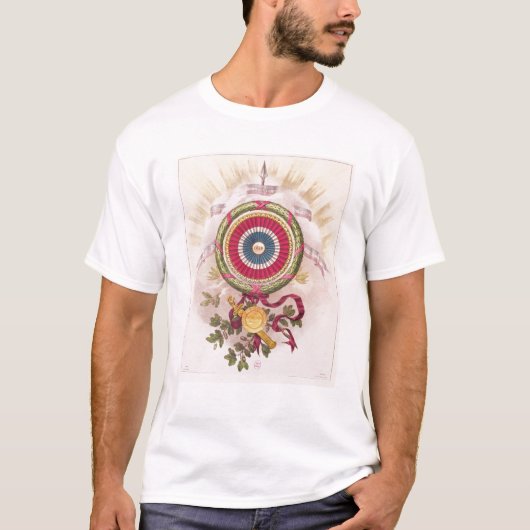 Cockade, embleem van 1848 t-shirt (Voorkant)