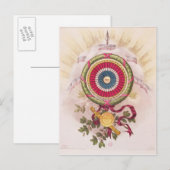 Cockade, logo van 1848 briefkaart (Voorkant / Achterkant)