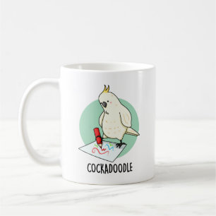 Cockadoodle Grappige Kaketoe Pun Koffiemok