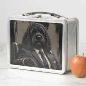Cockapoo Baas Hond Lunchbox – Vintage Stijl (In situ)