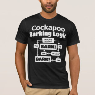 Cockapoo Barking Logic T-shirt