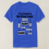 Cockapoo Barking Logic T-shirt (Design voorkant)