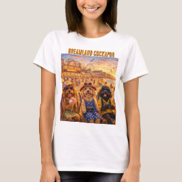 Cockapoo Beach T-shirt Margate Cadeau