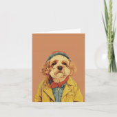 Cockapoo Bedankkaart (Voorkant)