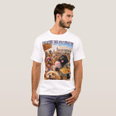 Cockapoo Brighton T-shirt Grappige Hond Honden Cad (Voorkant volledig)