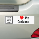 Cockapoo Bumpersticker (Op auto)