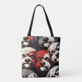 Cockapoo-cadeau voor hondenliefhebbers tote bag (Achterkant)