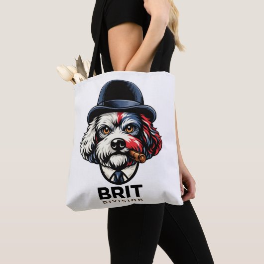 Cockapoo-cadeau voor hondenliefhebbers tote bag (Dichtbij)