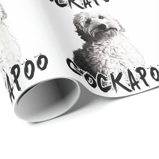 Cockapoo Cadeaupapier (Rol Hoek)