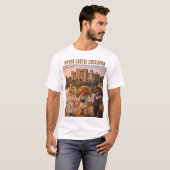 Cockapoo Castle T-shirt Hever Cadeau (Voorkant volledig)