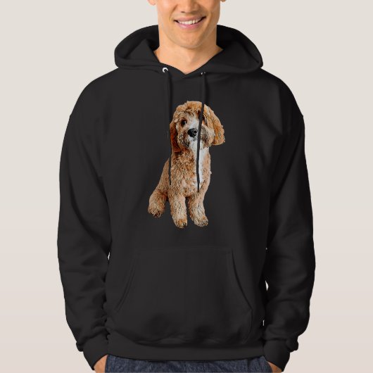 Cockapoo Cavapoo Spoodle Doodle Puppy Dog Hoodie (Voorkant)