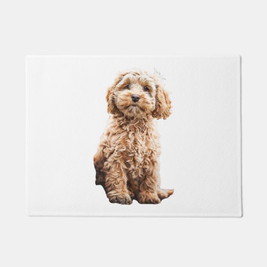 Cockapoo Cavoodle Labradole Cute Puppy Dog - Pood Deurmat (Voorkant)