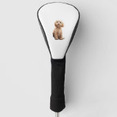 Cockapoo Cavoodle Labradole Cute Puppy Dog - Pood Golfheadcover (Voorkant)