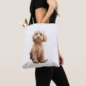 Cockapoo Cavoodle Labradole Cute Puppy Dog - Pood Tote Bag (Dichtbij)