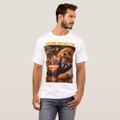 Cockapoo Cocktail Club T-shirt Grappig Hond Gesche (Voorkant volledig)