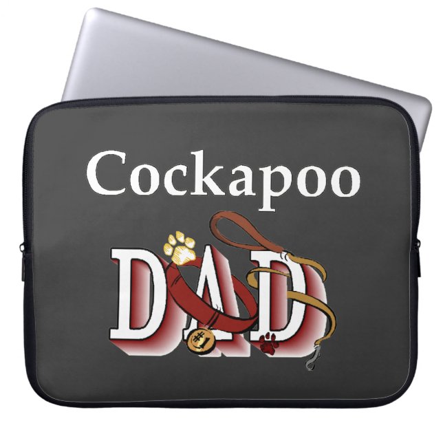 Cockapoo Dad Gifts Laptop Sleeve (Voorkant)