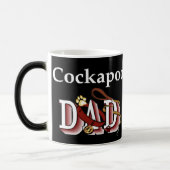 Cockapoo DAD Gifts Magische Mok (Links)