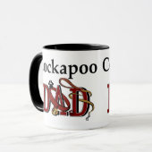 Cockapoo DAD Gifts Mok (Voorkant links)