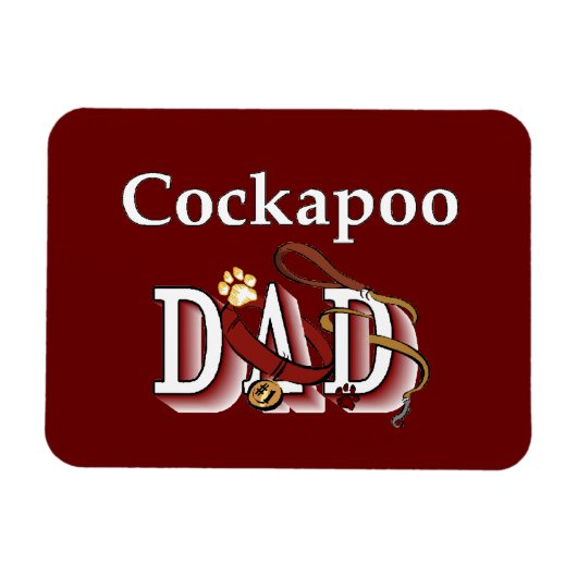 Cockapoo DAD Magneet (Horizontaal)
