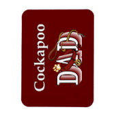Cockapoo DAD Magneet (Verticaal)